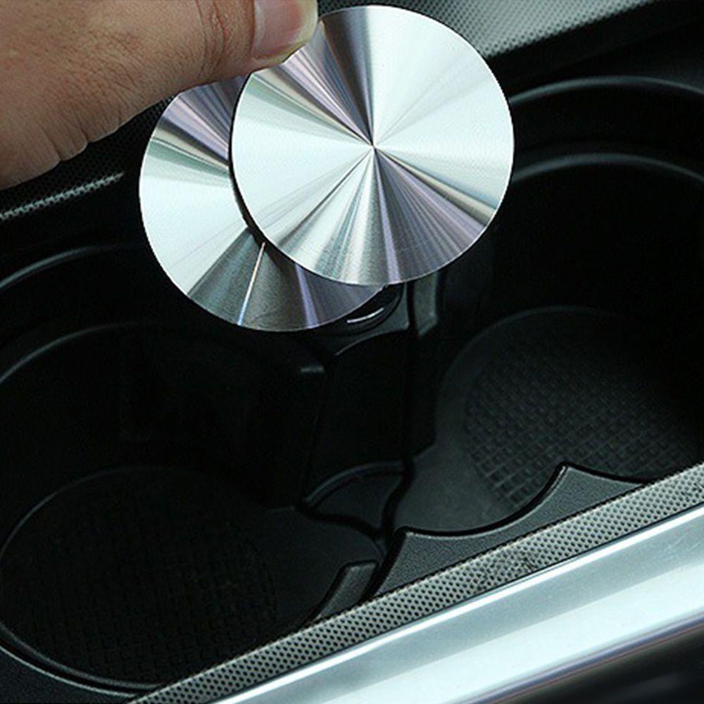 Set 2 Đệm Lót Cốc Nước Cho Xe Hơi Benz A / B / C / E / CLA / GLA / GLC / GI class