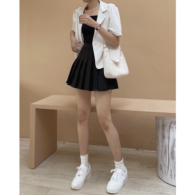 Khoác blazer tay ngắn