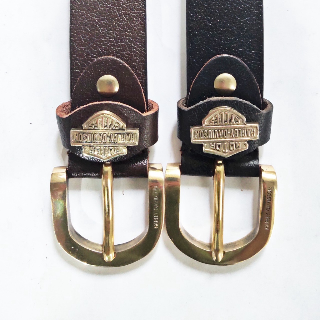 Thắt lưng nam dây nịt nam da bò thật cao cấp hàng hiệu khóa đồng đúc nguyên khối bản 3.8cm
