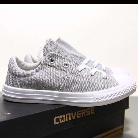 Giày Converse chính hãng Madison Knit thấp cổ vải ghi CTVG02