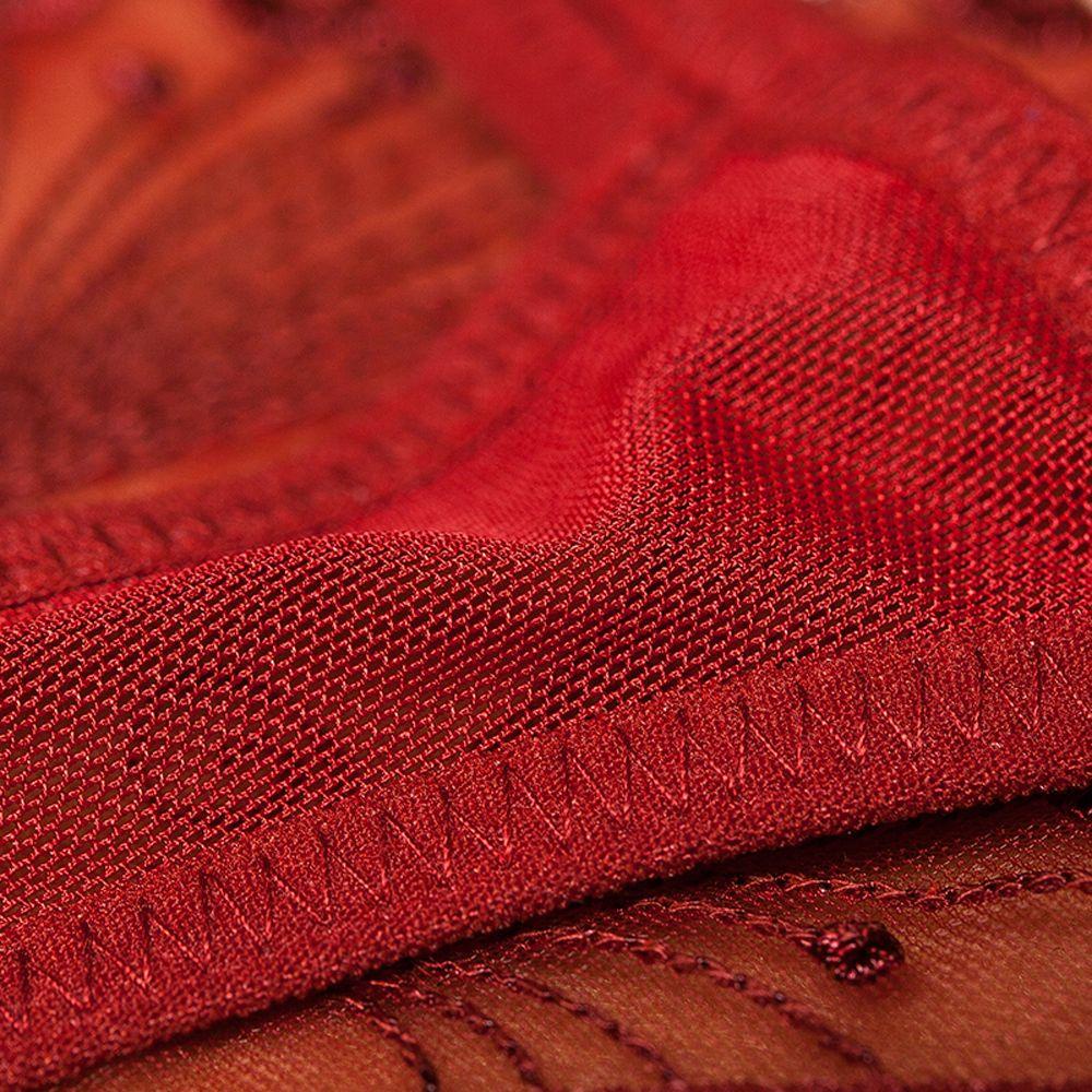 BACK2LIFE Quần Lót Ren Lọt Khe Lưng Thấp Thêu Họa Tiết Quyến Rũ Cho Nữ