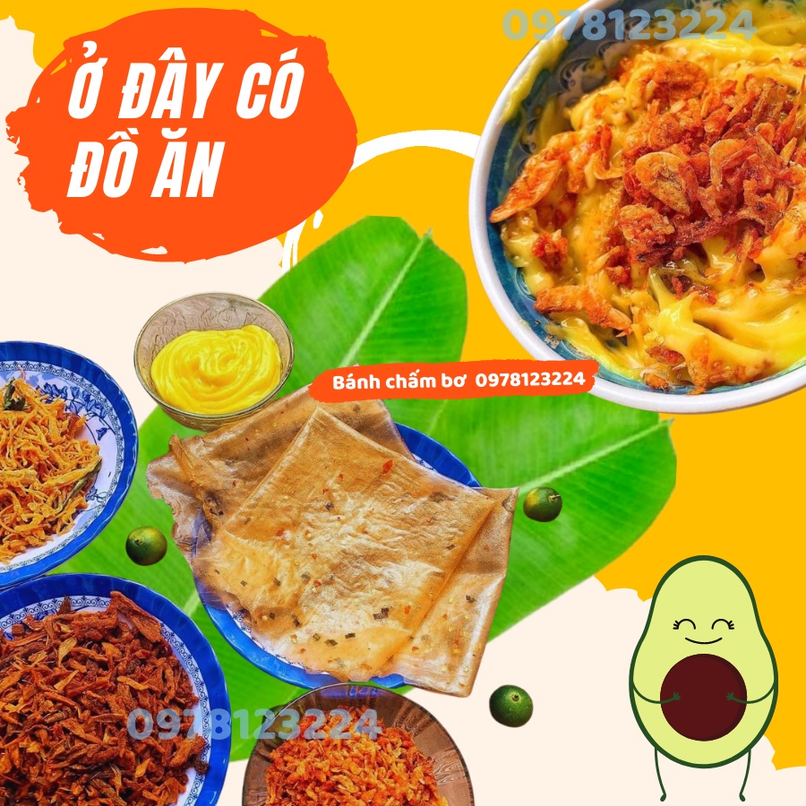 Bánh Tráng Chấm Bơ UNIN Bánh Tráng Phơi Sương Ngon Tại Hà Nội Ngon-Ăn Ngon