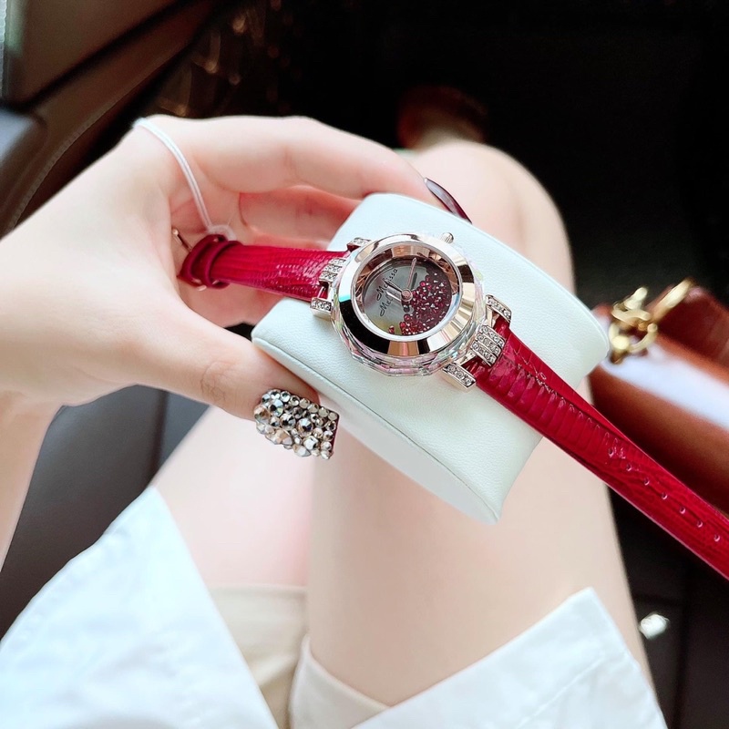 Đồng hồ Melissa nữ F1580 phiên bản đá rơi 32mm