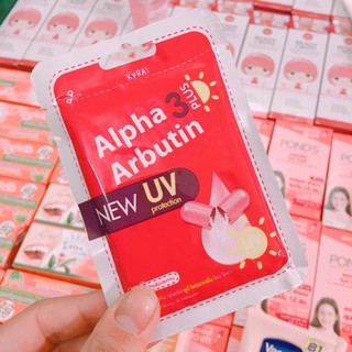 Viên Dưỡng Kích Trắng Chống Nắng, Trắng Da Alpha Arbutin 3 Plus Thái Lan