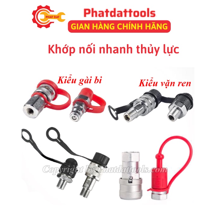 Khớp nối nhanh thủy lực-Khớp kết nối các thiết bị thủy lực