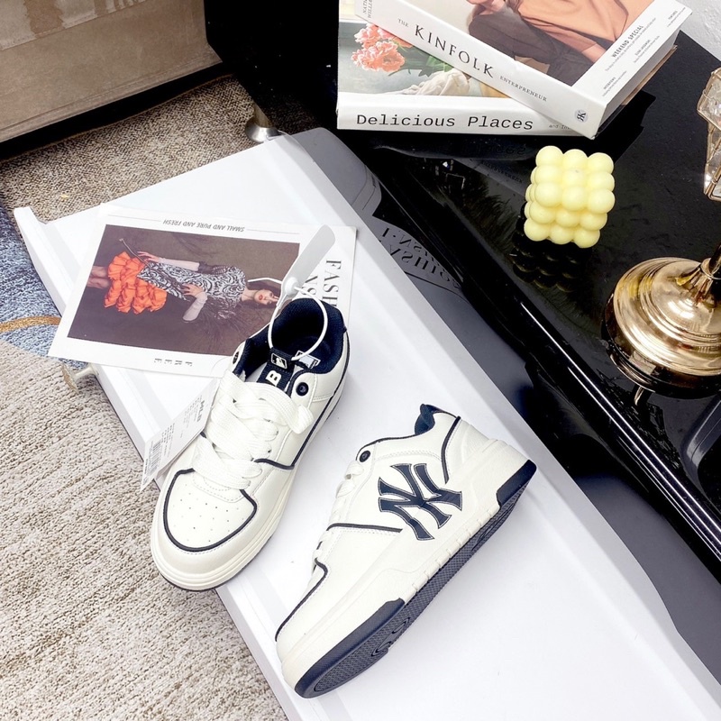 GIÀY M.L.B CHUNKY LINER NY BLA.CK WHITW SC