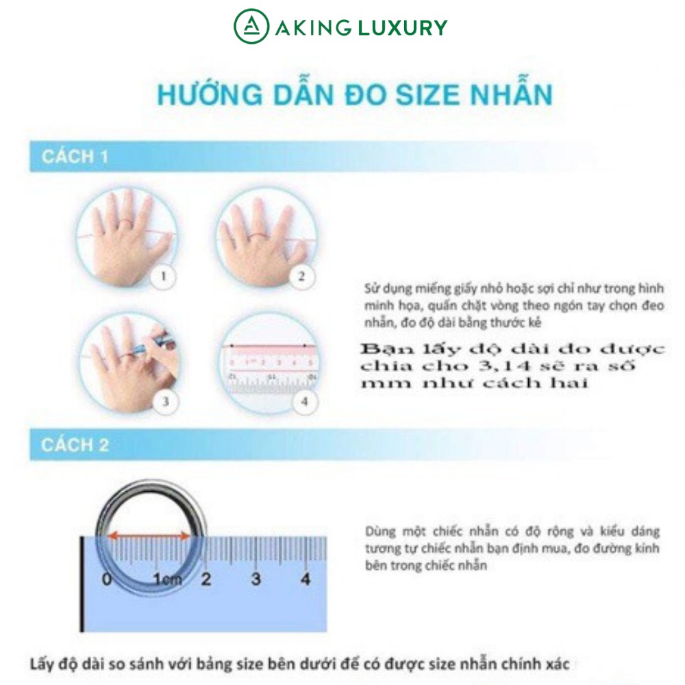 Nhẫn bạc nam  AKING LUXURY AK29 cao cấp, Nhẫn  nam đính đá đơn giản với viên đá chủ to mạnh mẽ (có 3 màu lựa chọn)