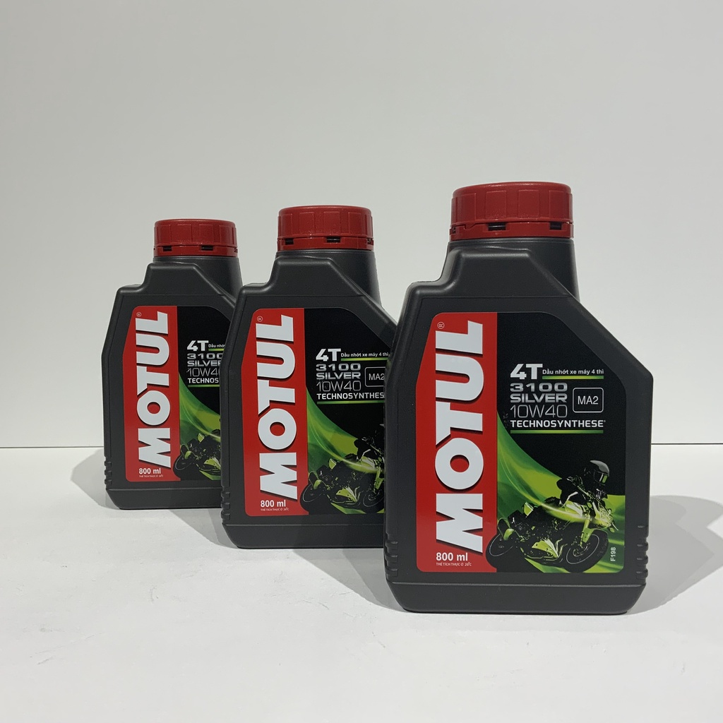 [Mã LIFEAUMAY giảm 10% tối đa 30k đơn 150k] Nhớt Motul 3100 Silver