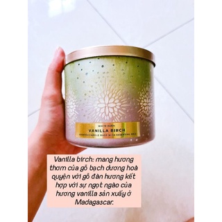 Nến thơm 3 bấc của Bbw