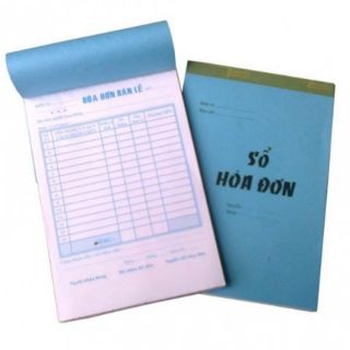 2 hóa đơn bán lẻ 1 liên (13X19) 100 tờ