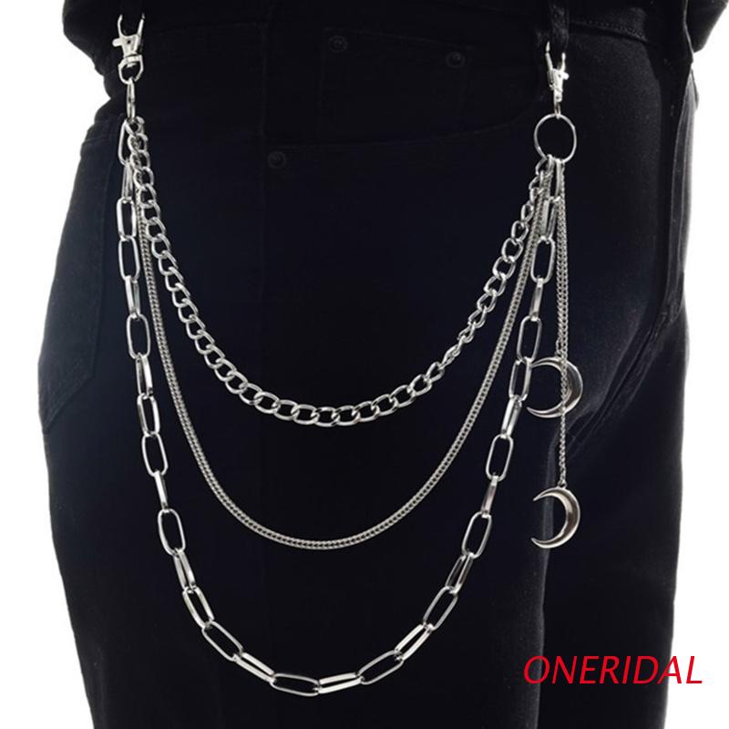 Oneri Dây Xích Đeo Quần Jean Phong Cách Punk Hiphop Cho Nam Và Nữ