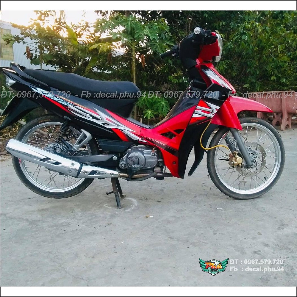 Tem Rời Sirius đỏ đen (J)