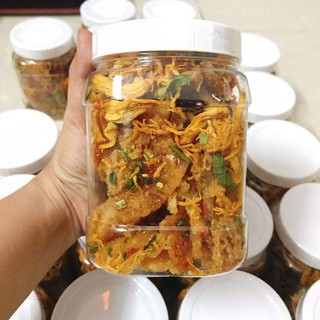 Cơm cháy lắc khô gà