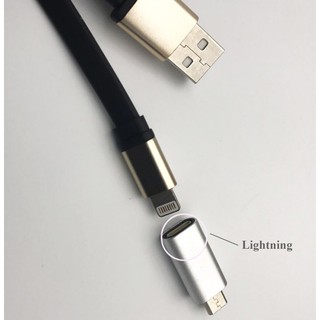 Combo 2 đầu chuyển đổi từ Lightning sang Micro usb