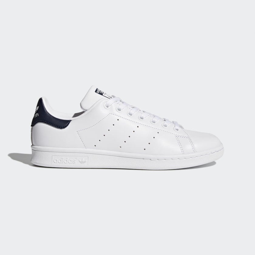 Giày Thể Thao nam nữ stan smith trắng gót đen thời trang