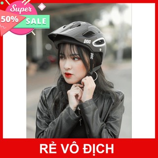 Mũ bảo hiểm POC cho xe máy và xe đap 07 Cao cấp, Tặng khẩu trang POC