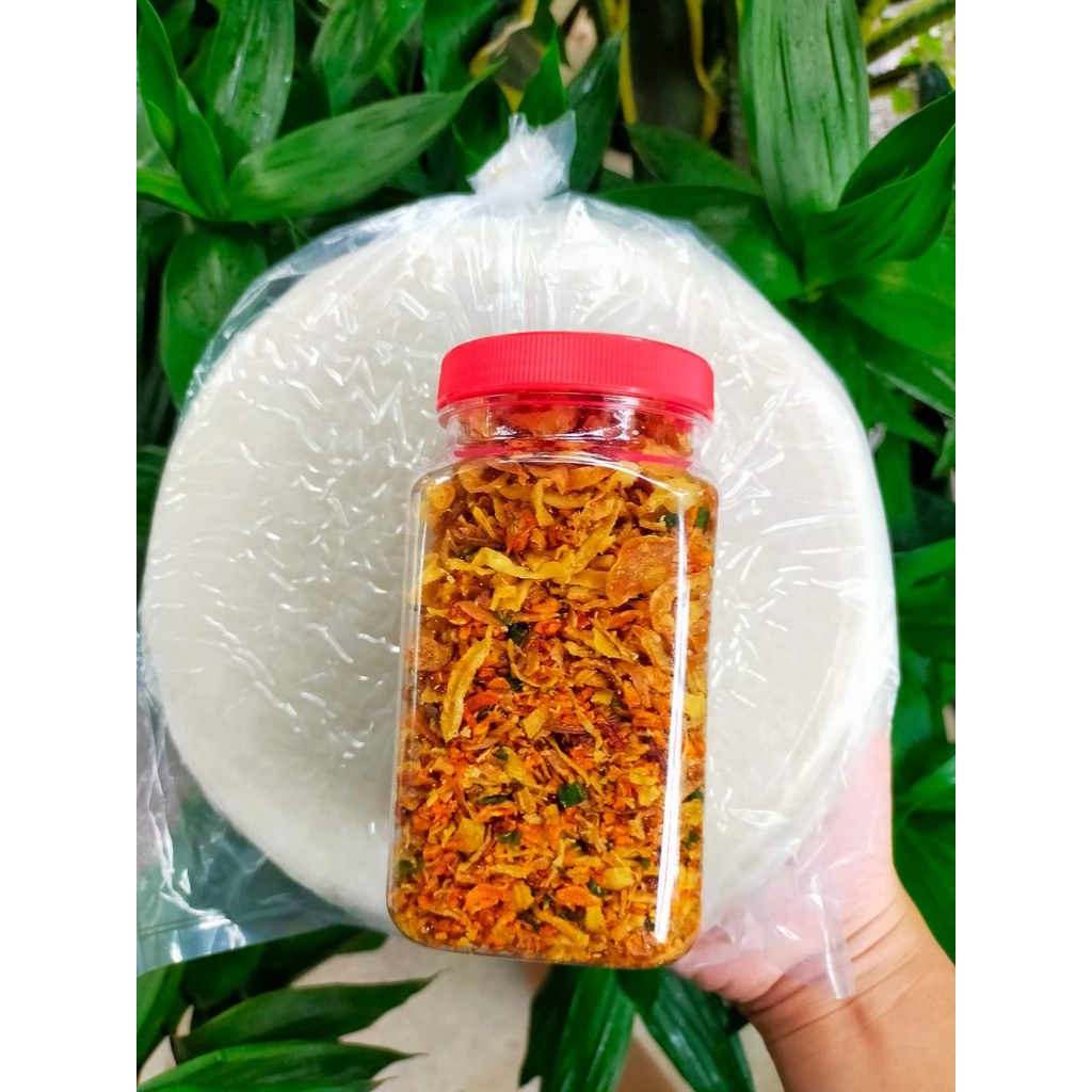 Bánh tráng phơi sương hành phi