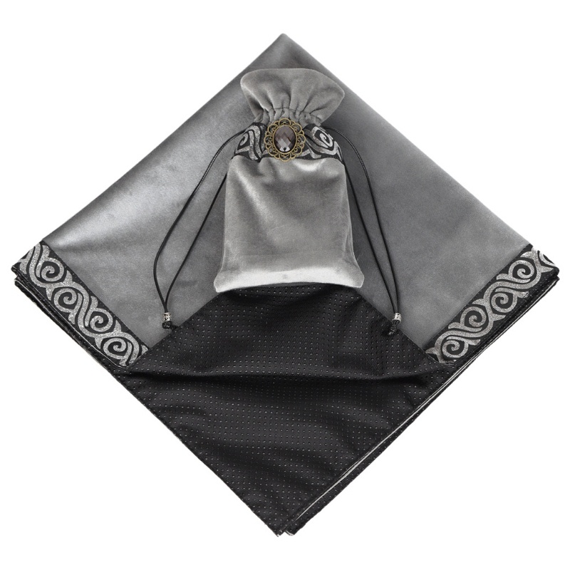 Tấm Thẻ Trò Chơi Board Game Astrolabe Witch Divination Pendulum Hình Vuông Bằng Nhung