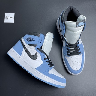 Giày Sneaker Jordan High University BLue Full Phụ Kiện