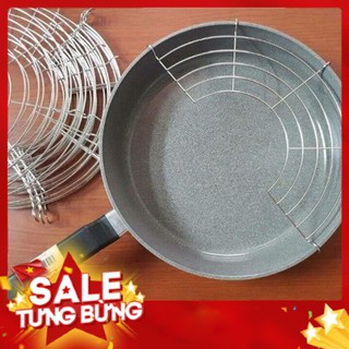 VỈ GÁC CHẢO RÁN INOX
