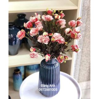 Lọ cắm hoa men hoả biến dáng lọ dừa cao 34CM