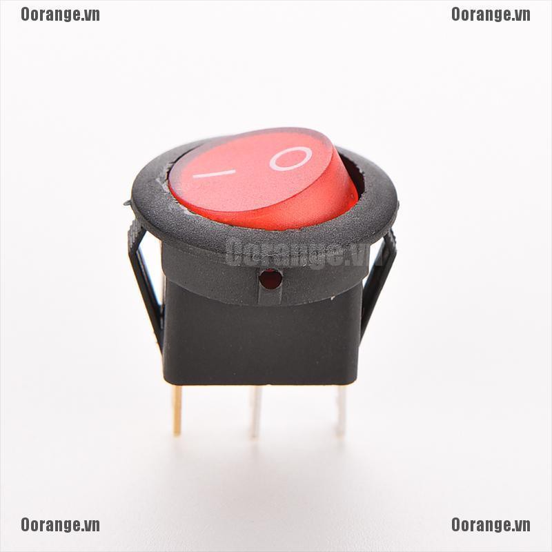 Bộ 1 Công Tắc On / Off 12V 16A Có Đèn LED Cho Xe Hơi