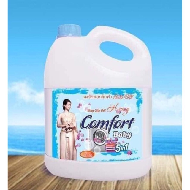 NƯỚC GIẶT XẢ COMFORT CAN 3,8L CAO CẤP