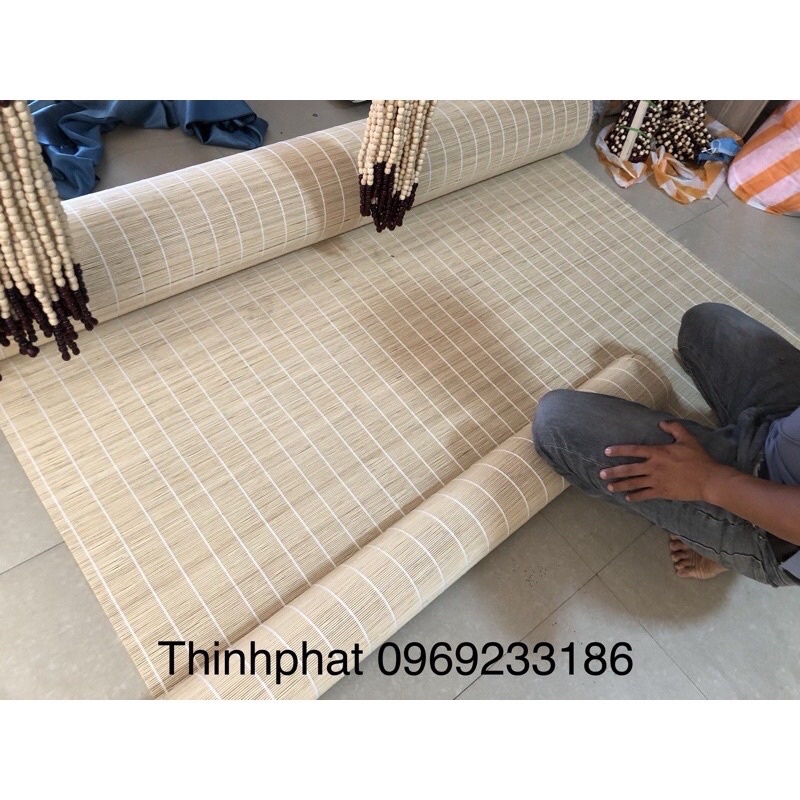 Mành tăm tre trang trí Decor Quán Cafe, Nhà Hàng. Mành tre KT 1.6mx2m. Mành tre trần, phông nền tre chụp hình.