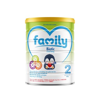 Sữa Bột Family Biotic ( Dành cho trẻ từ 6-36 tháng) 400g- 900g