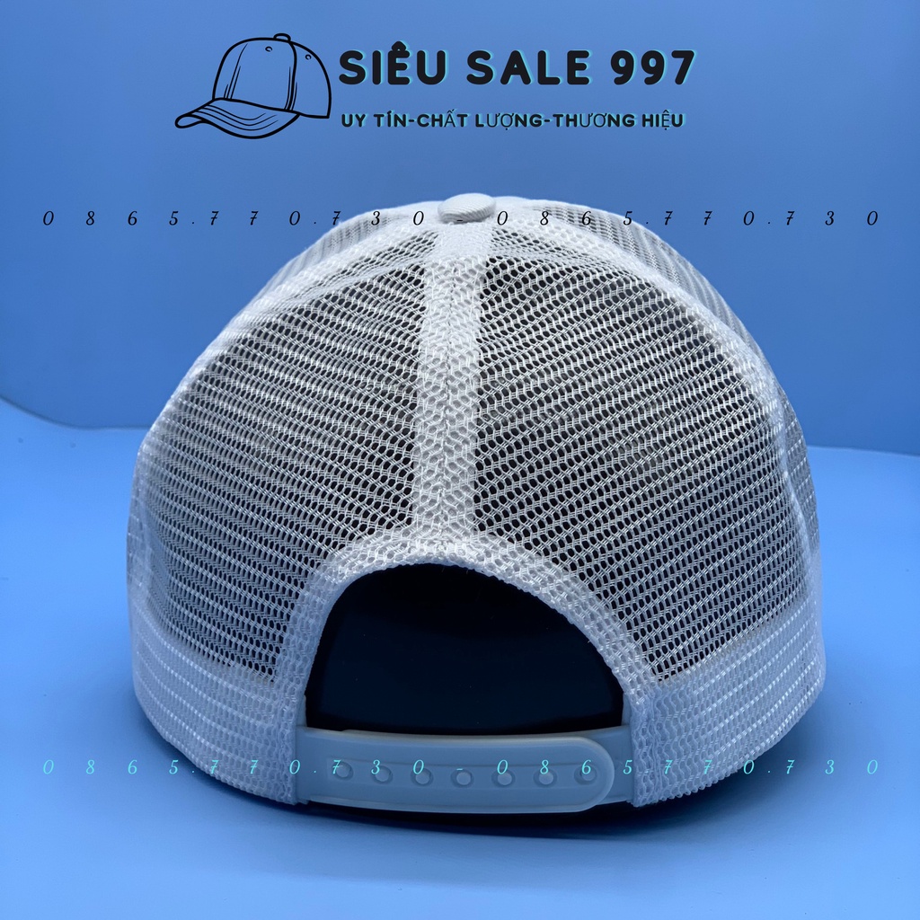 NÓN KẾT BUSHWOOD PHỐI LƯỚI THOÁNG KHÍ THỜI TRANG NAM NỮ