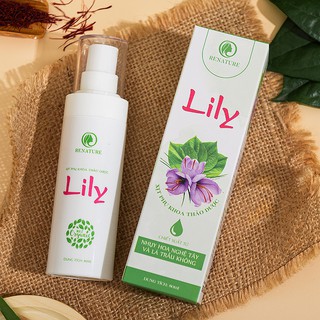 Dung Dịch Xịt phụ Khoa Thảo Dược LILY Hỗ Trợ Điều Trị Viêm Nhiễm, Nấm, Ngứa Phụ Khoa (80ml)