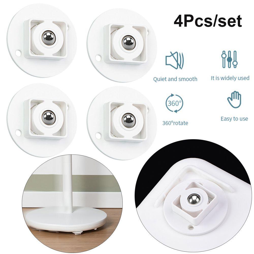 Set 4 Bánh Xe Tự Dính Dùng Để Đựng Rác Tiện Dụng