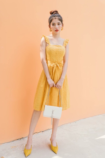 Đầm Xô Thêu Tay 2s Cánh Tiên xt