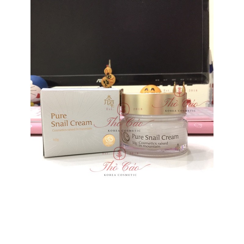 KEM DƯỠNG DA PURE SNAIL CREAM GUBONCHO