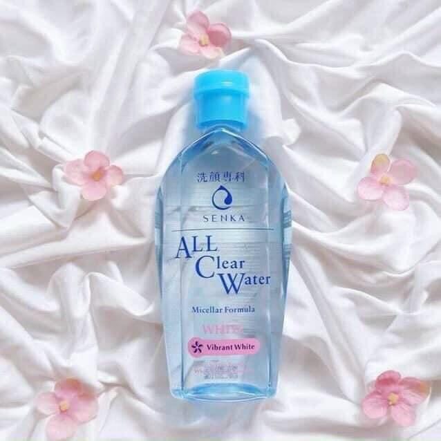 Nước tẩy trang dưỡng trắng Senka All Clear Water Micellar Formula White 230m | BigBuy360 - bigbuy360.vn
