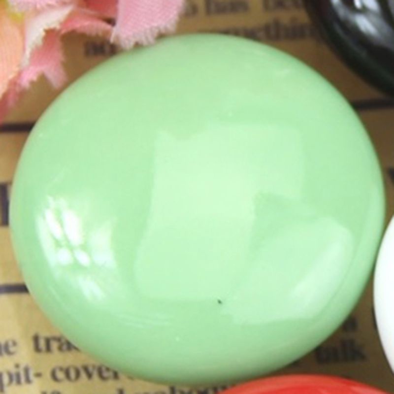 Tay Nắm Ngăn Kéo Tủ Bằng Sứ Hình Tròn Màu Sắc Ngọt Ngào