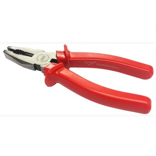 Kìm Điện 8" (200mm) Top TP-4003-8 (Cán đỏ)