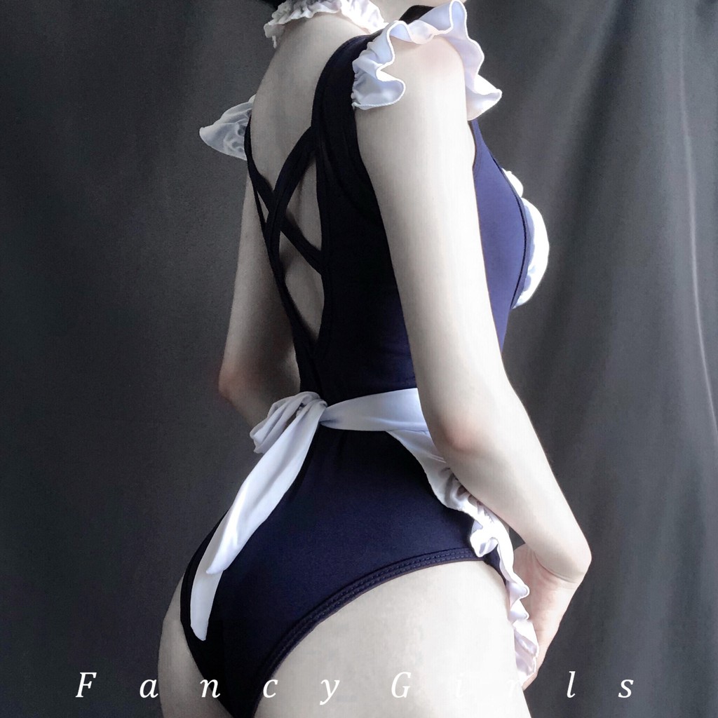 [CÓ SẴN] Set đồ blue maid suit sexy cute 7 | BigBuy360 - bigbuy360.vn