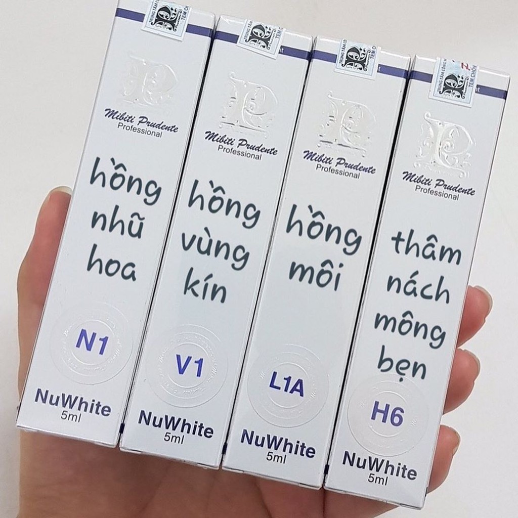 KEM KHỬ THÂM LÀM HỒNG MÔI NUWHITE L1A