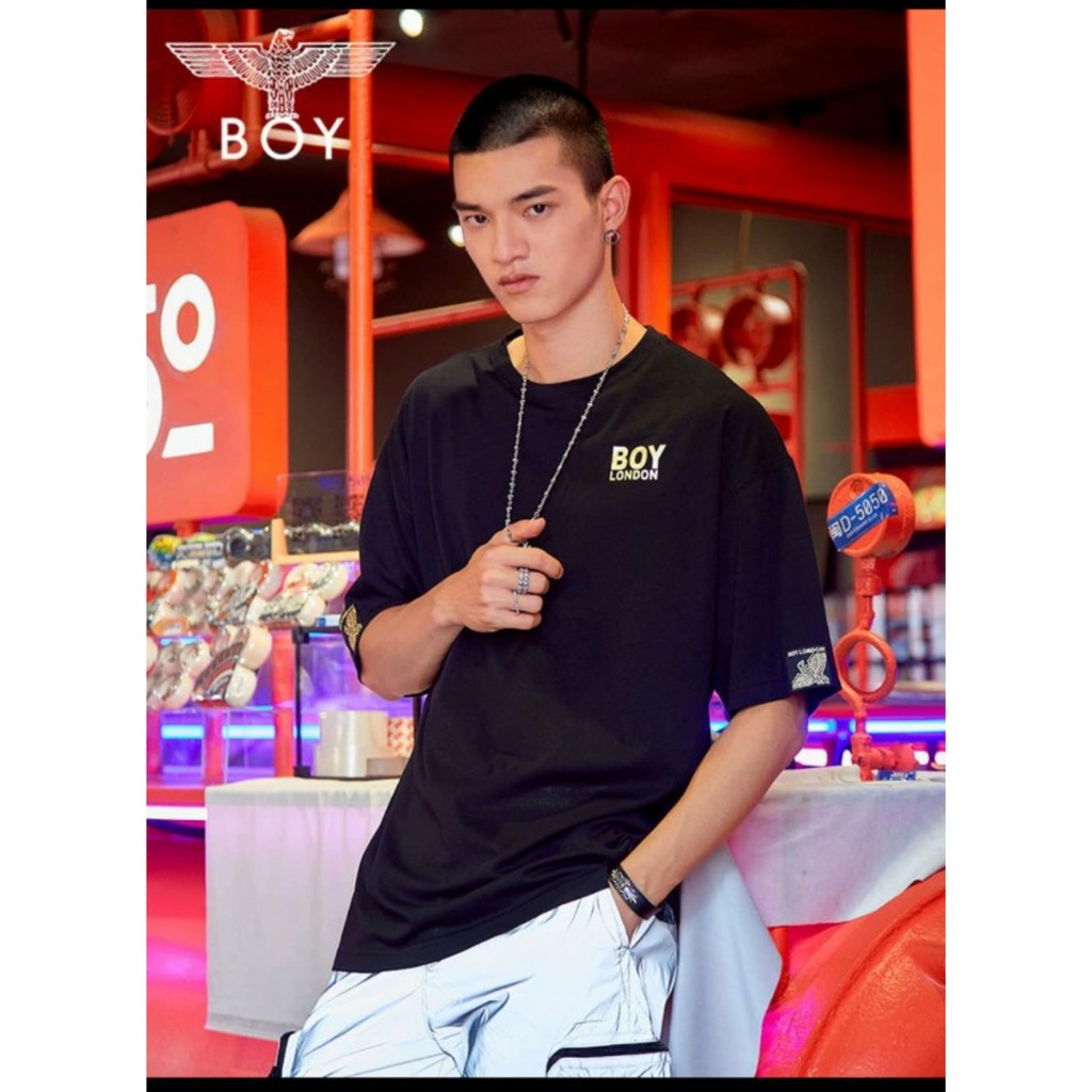 Áo thun Stee Ánh kim Vàng EAGLE BOY Unisex