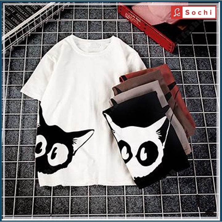 Áo thun tay ngắn nam nữ unisex chất phông nam cổ tròn in hình con cáo mã CZ29