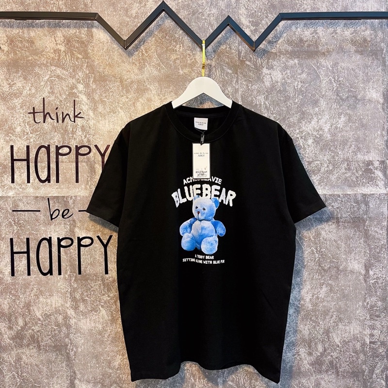 ÁO PHÔNG ADLV BLUE TEDDY BEAR