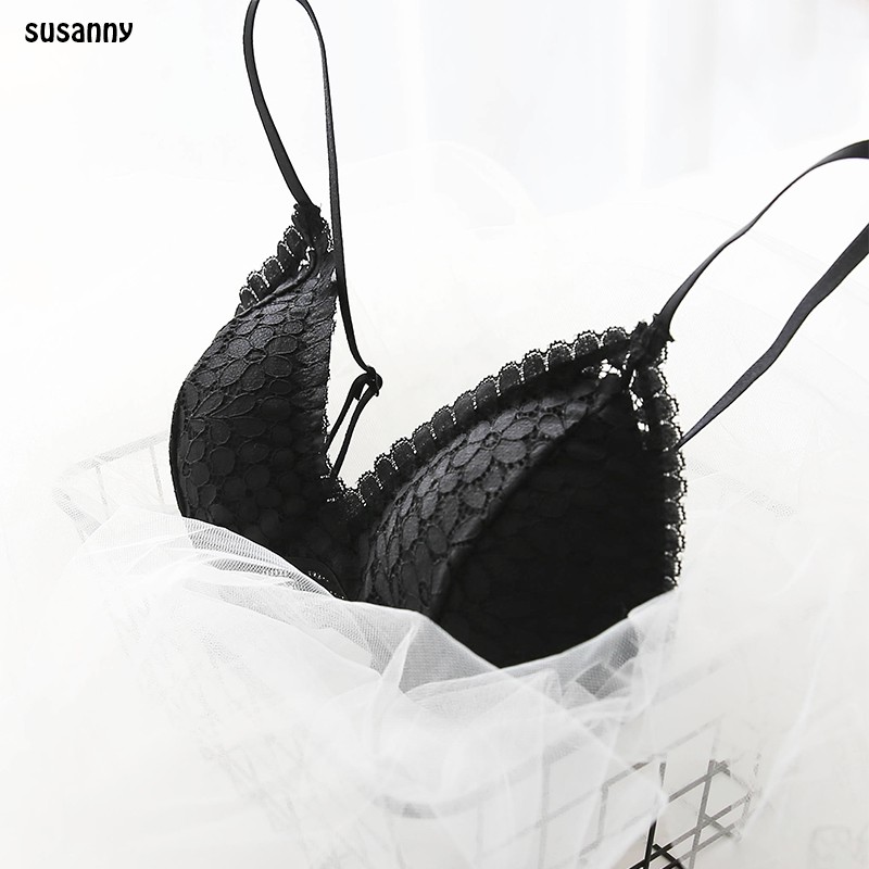 ÁO BRA NỮ REN HOA ⭐FREESHIP⭐ BRA NỮ MÚT MỎNG -ÁO NGỰC KHÔNG GỌNG SEXY A7313