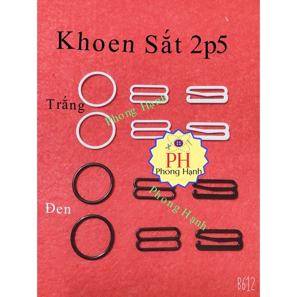Khoen Áo Ngực 2p5 (2,5cm) 1 bịch 100 cái