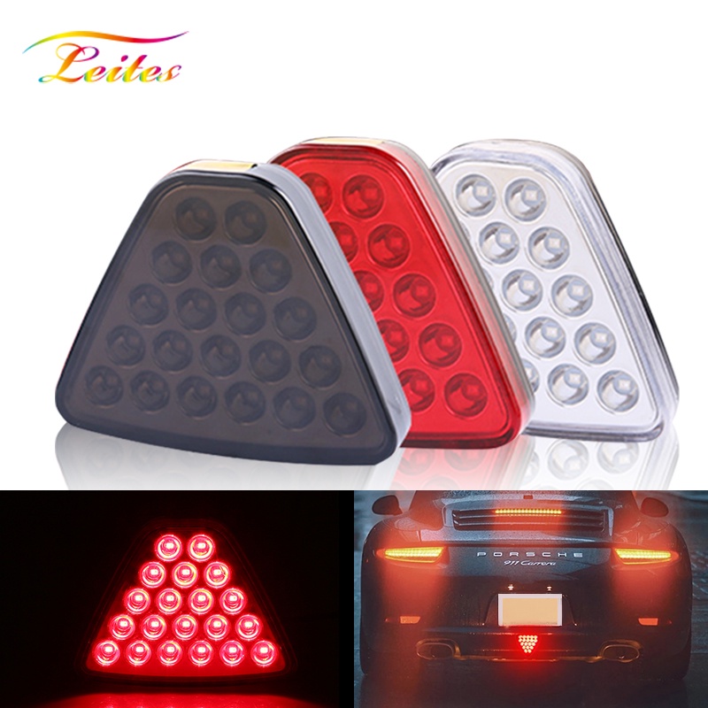 Đèn Led Tín Hiệu F1 F1 19 Bóng An Toàn Hình Tam Giác Cho Xe Hơi Xe Máy