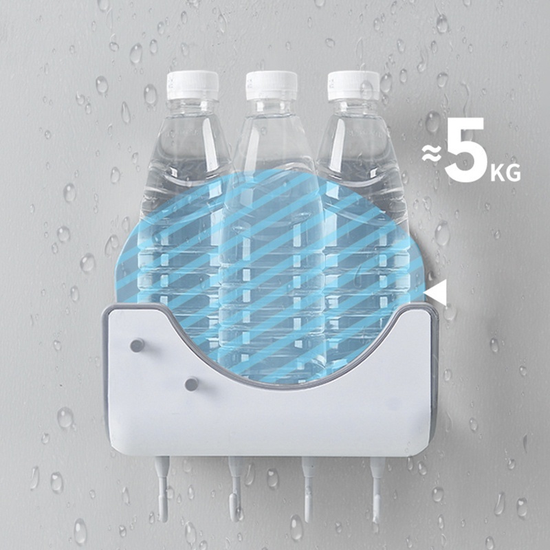 Giá Đỡ Nắp Nồi / Thớt Bằng Nhựa Eva Kèm Móc Treo Tiện Dụng Cho Nhà