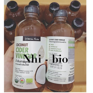 Dấm dừa hữu cơ