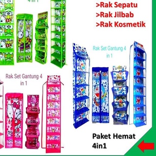 Mới Giá Treo Đồ Dùng 4 Trong 1 66D Tiện Dụng