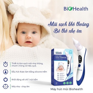  Máy Hút Mũi Cho Bé Bio Health Máy Hút Mũi Cầm Tay Tự Động Cho Bé 