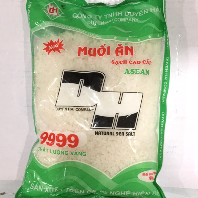 Muối Ăn (Muối Hạt) Sạch Cao Cấp Duyên Hải Gói 500g